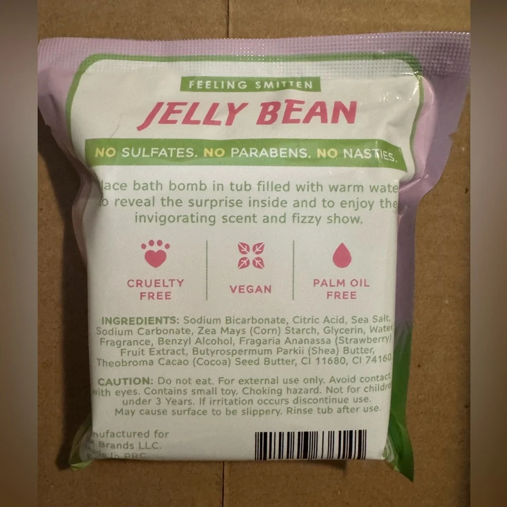 Jelly Bean Surprise Bath Bomb by Feeling Smitten